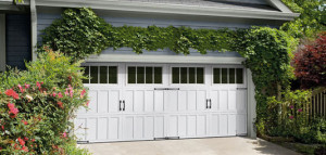 White new garage doors in London Ontario